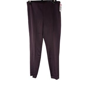 Akris Mulberry‎ Silk Blend Dress Pants Straight Leg Career Size 6